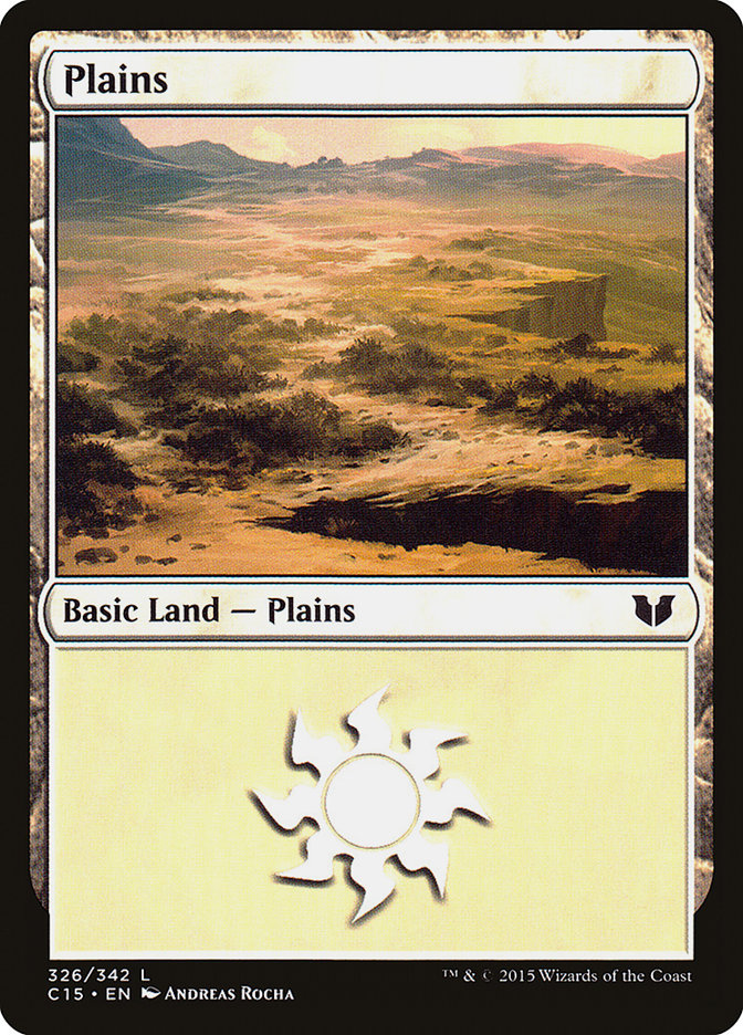 Plains (#326) [Commander 2015]