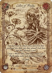 Codex of Frailty (Marvel) [OUT160] (Outsiders)  Cold Foil