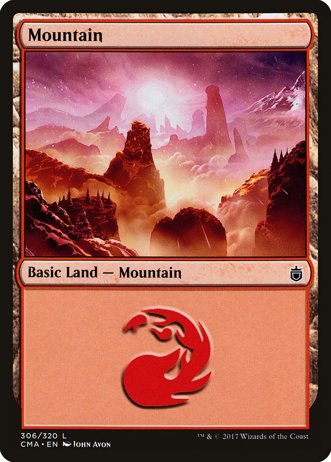 Mountain (#306) [Commander Anthology]