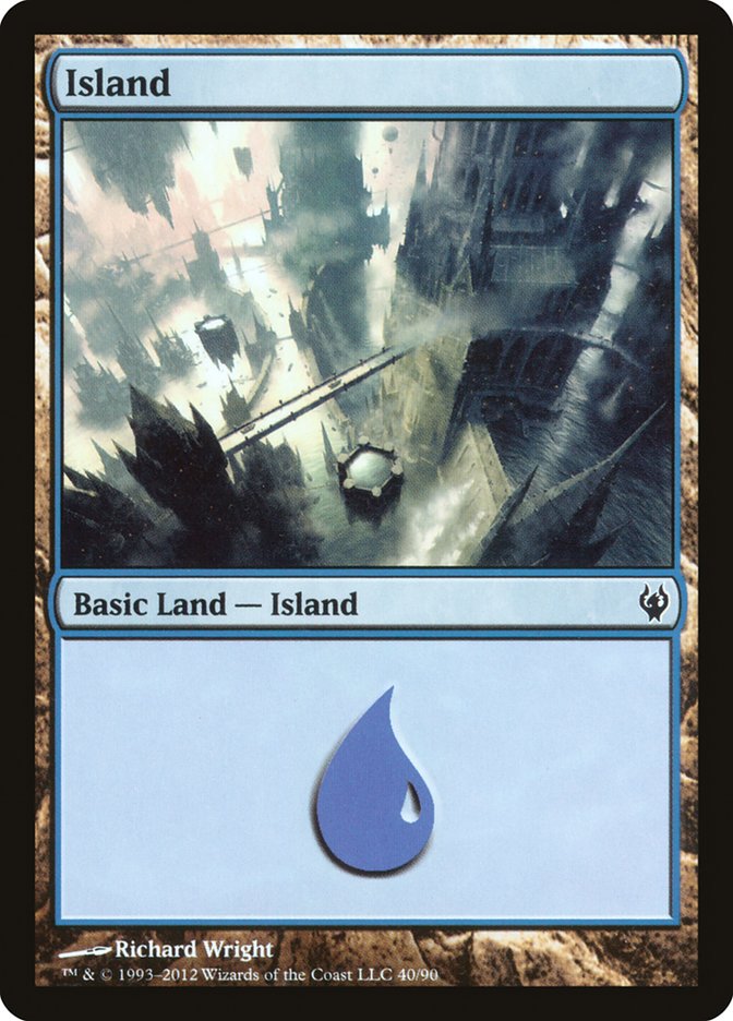 Island (#40) [Duel Decks: Izzet vs. Golgari]