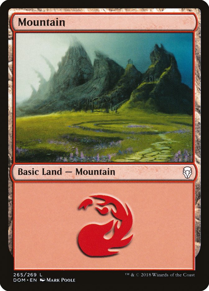 Mountain (#265) [Dominaria]