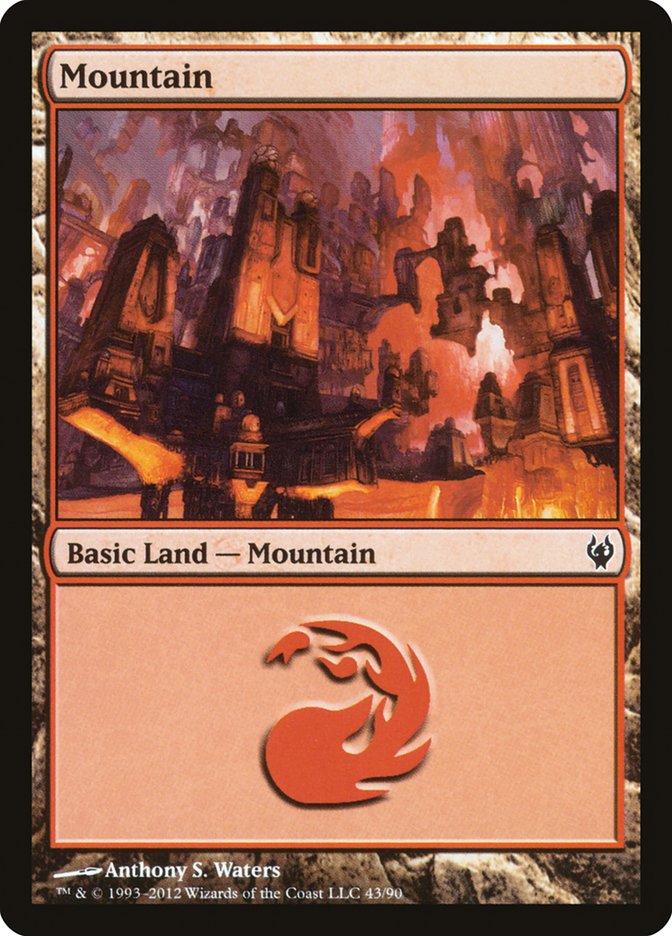 Mountain (#43) [Duel Decks: Izzet vs. Golgari]