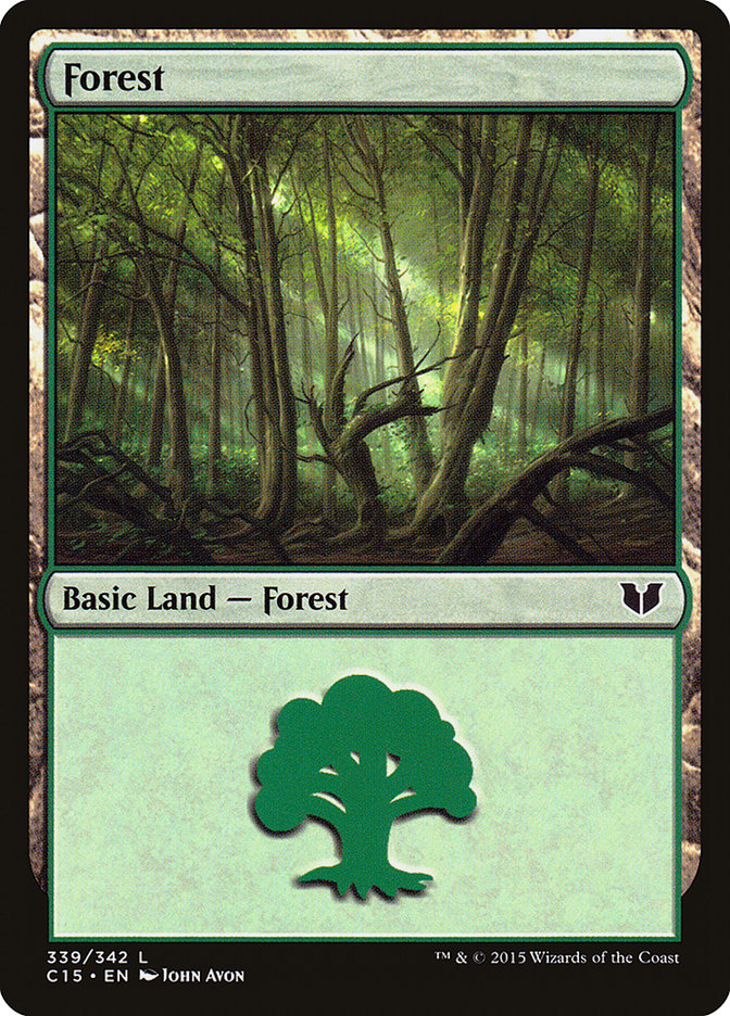 Forest (#339) [Commander 2015]