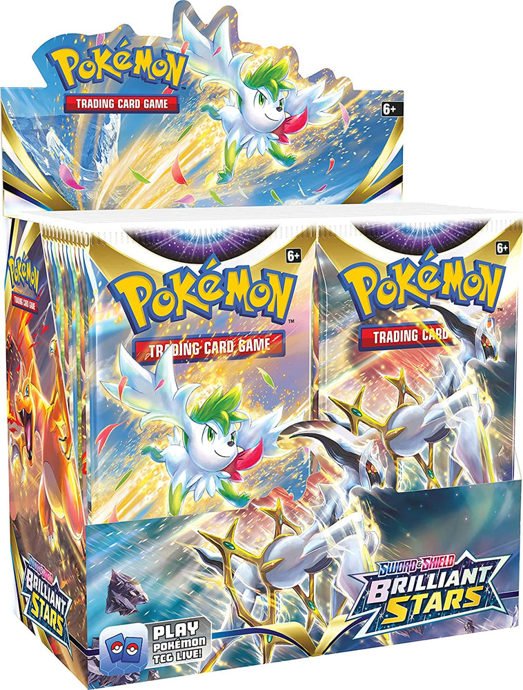 Pokémon TCG Brilliant Stars Booster Box Case (6 displays)