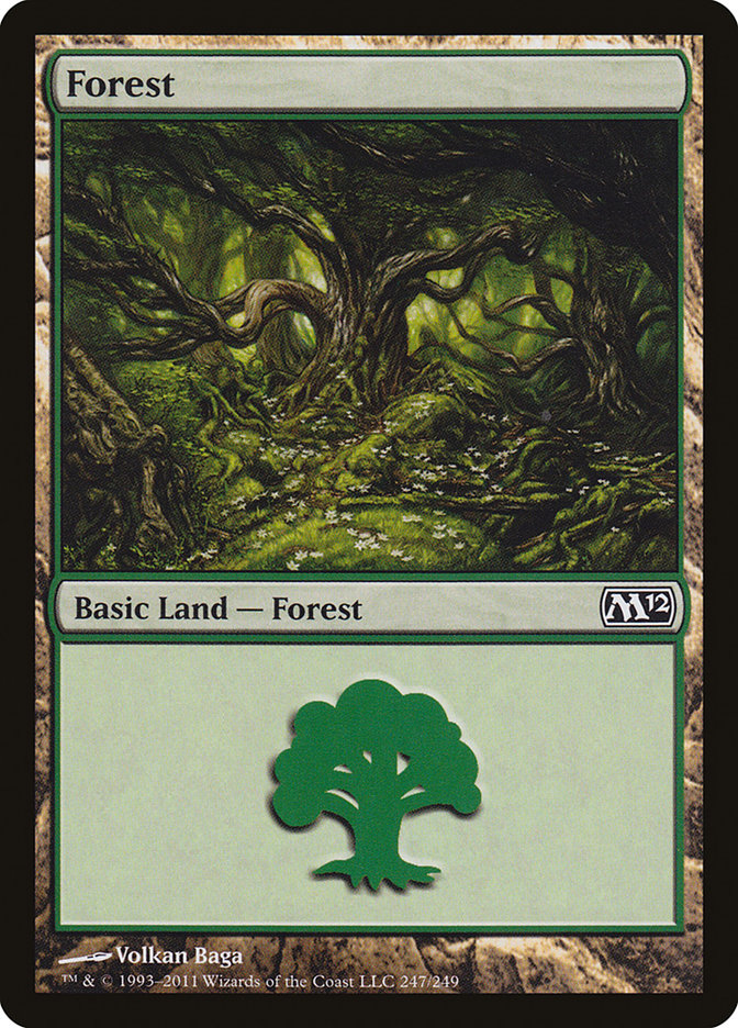 Forest (#247) [Magic 2012]