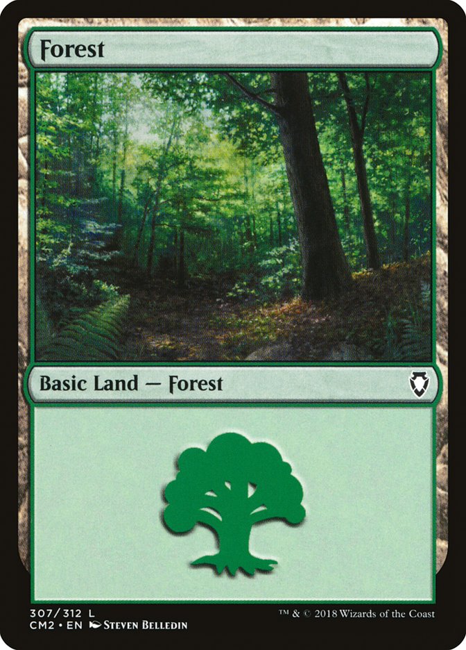 Forest (#307) [Commander Anthology Volume II]