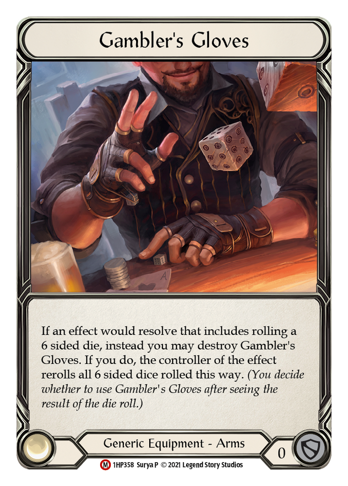 Gambler's Gloves [1HP358]