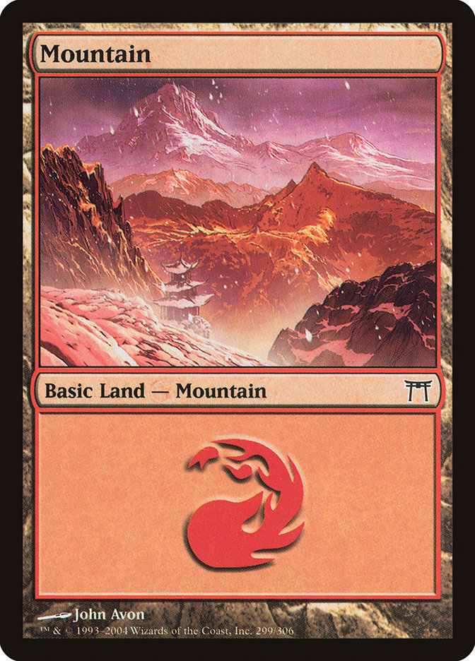 Mountain (#299) [Champions of Kamigawa]