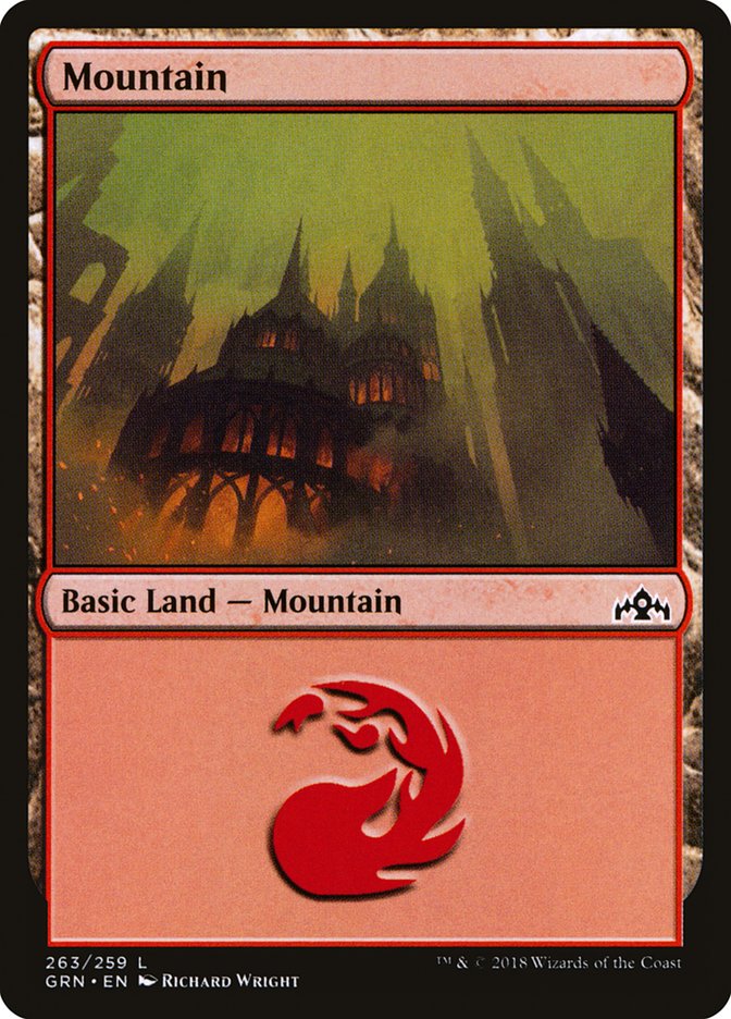 Mountain (#263) [Guilds of Ravnica]