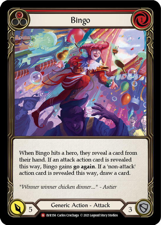 Bingo [EVR156] 1st Edition Normal