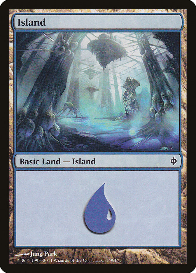 Island (#169) [New Phyrexia]