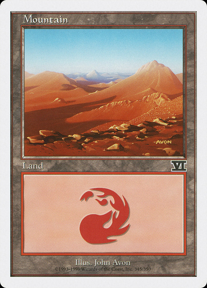 Mountain (#345) [Classic Sixth Edition]