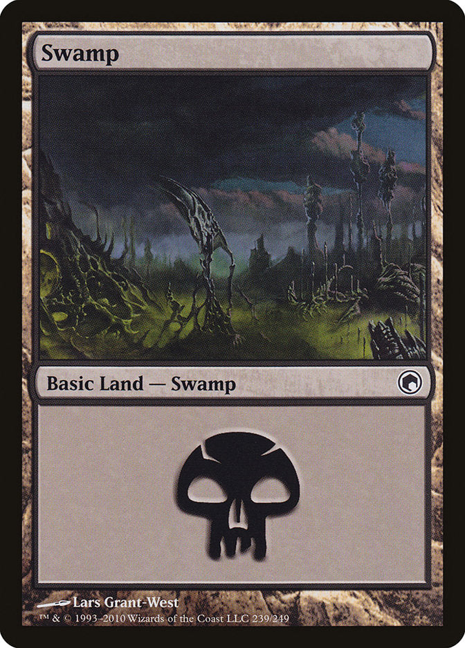 Swamp (#239) [Scars of Mirrodin]