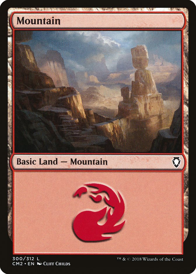 Mountain (#300) [Commander Anthology Volume II]