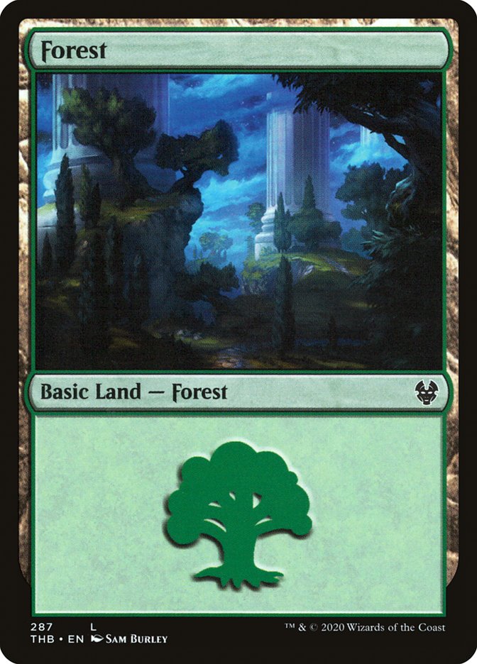 Forest (#287) [Theros Beyond Death]