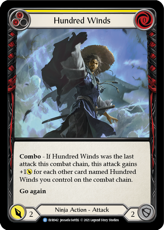 Hundred Winds (Yellow) [EVR042] 1st Edition Normal