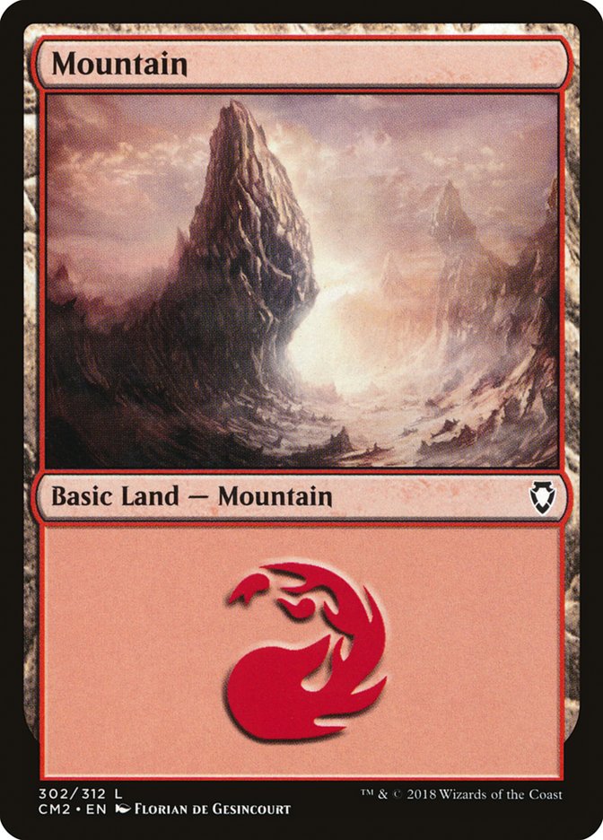 Mountain (#302) [Commander Anthology Volume II]